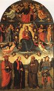 PERUGINO, Pietro, The Assumption of the Virgin with Saints